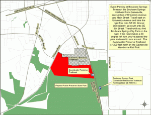 location map for Sweetwater Preserve