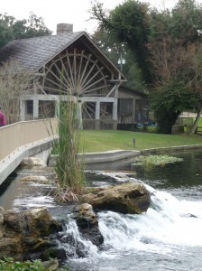 DeLeon Springs - sugar mill and waterfall