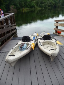 paddling - kayaks