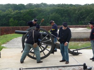 History reenactments - Fort Clinch