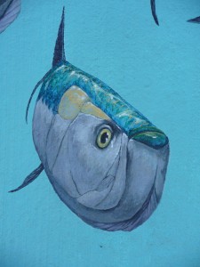 Olde Englewood Village - fish mural