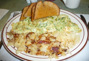 Peace River seafood and more - breakfast at Elenas in Punta Gorda