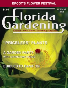 garden festivals listed in Florida Gardening magazine
