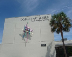 downtown historic Melbourne, Florida - art museum