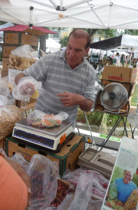 Howard Jacobson at Farmers Market in Winter Park, Florida