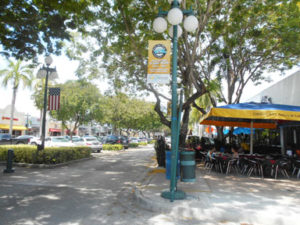 Hollywood, Florida historic downtown