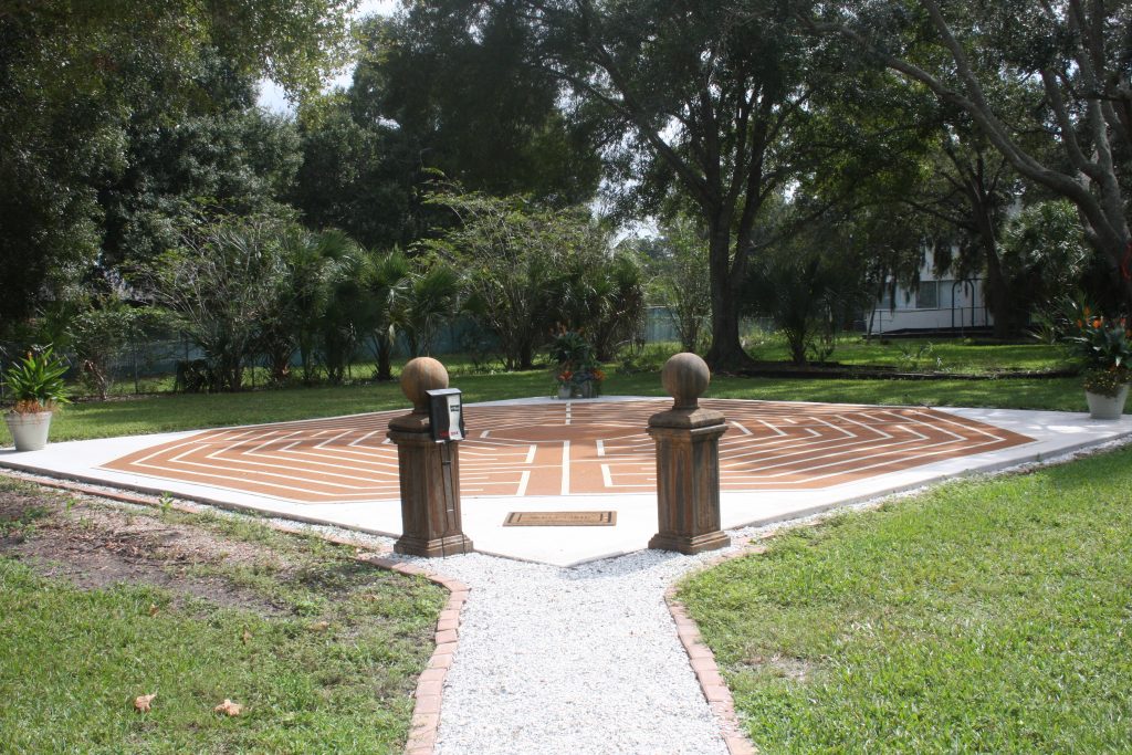 Labyrinth at First Congregational United Church of Christ in Sarasota, Florida

