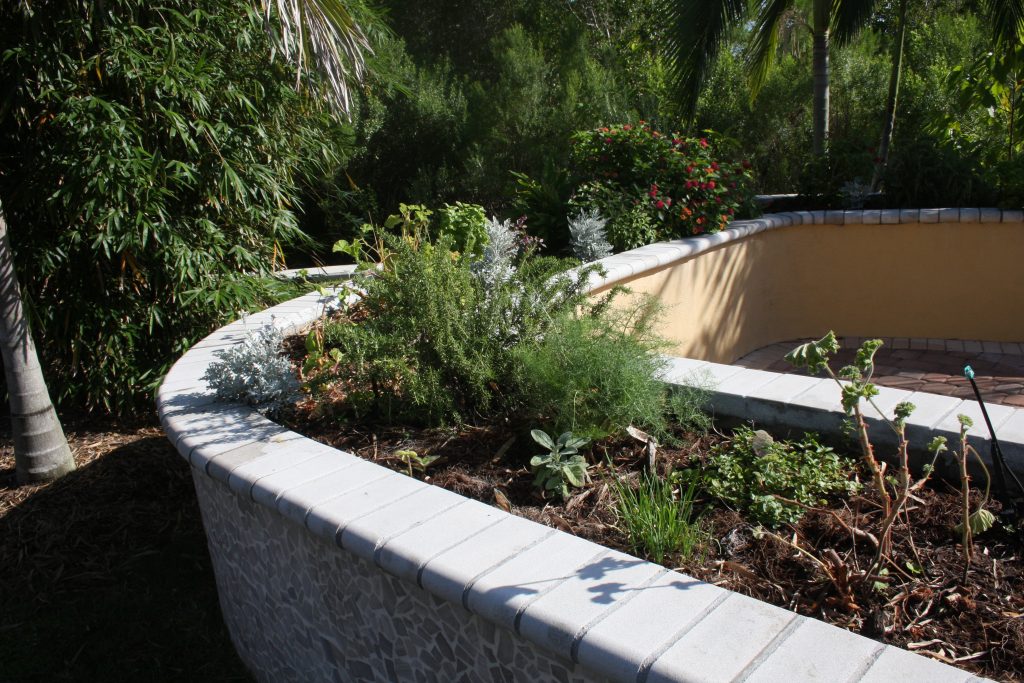 Sculptures & Gardens - sensory garden at Peace River Botanical and Sculpture Gardens in Punta Gorda
