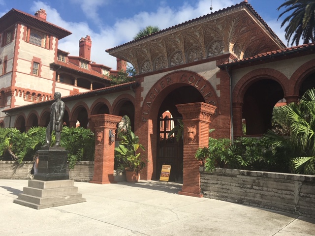 St. Augustine has Flagler College, once the Ponce de Leon hotel
