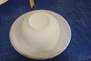 empty bowls project - A greenware bowl 