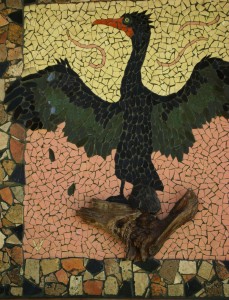 Funky Florida - cedar key - mosaic bird