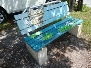 Englewood - painated benches
