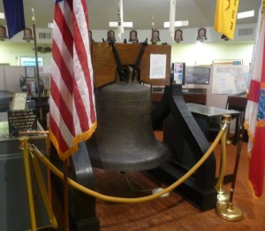 downtown historic Melbourne Florida - liberty bell