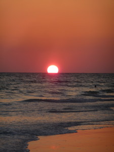 Florida beaches - Lido Beach sunset