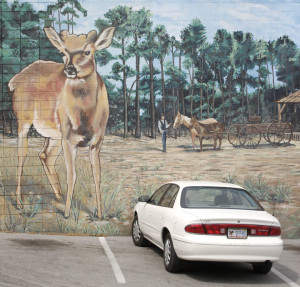 Florida history - mural in DeLand