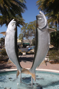 Go Greek - tarpon sculpture