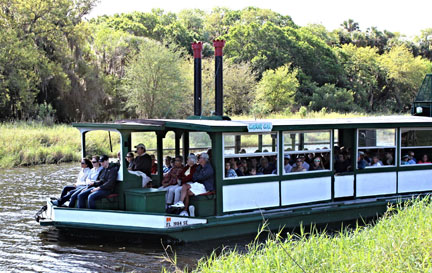 Myakka River State Park has a Airboat Tour – all aboard!