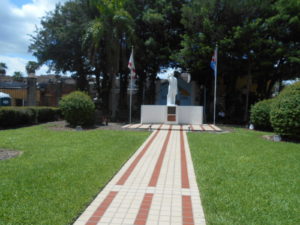 Jose Marti park in Historic Ybor City