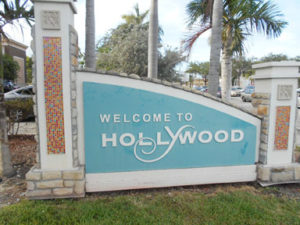 Hollywood, Florida sign