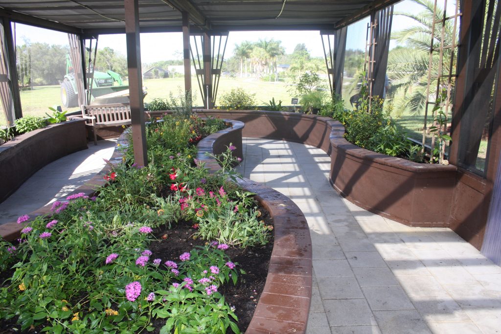 Sculptures & Gardens - New butterfly house at Peace River Botanical & Sculpture Gardens in Punta Gorda
